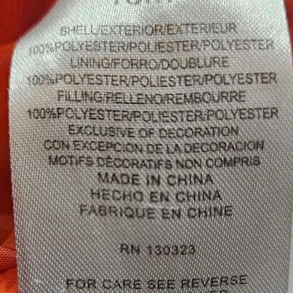 Kids Headquarters Boys Bright Orange Vest With Full Zipper Size 18 Months - Picture 5 of 10